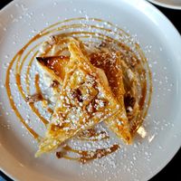 Salted caramel tartlet at Seasons Plant Based Kitchen in Salt Lake City