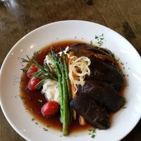 Portobello Bistecca at Seasons Plant Based Kitchen in Salt Lake City
