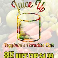 Juice Bar at Veggininis at Pop Culture Vegan Cafe in Detroit