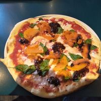 Vegan squash with balsamic sauce. at Zizzi in Southampton