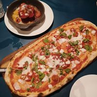 beetballs and pizza at Zizzi in Southampton