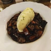 Mushroom Bourguignon  at The Dancing Man Brewery in Southampton