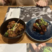 Bang Bang Cauliflower (left) Sticky Vegan Ribs (right) 🤤🤤  at Wagamama in Southampton