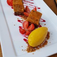 Dessert at Wolf Hotel Kitchen & Bar in Alkmaar