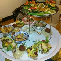 Easter brunch platter (vegan on request)  at Wolf Hotel Kitchen & Bar in Alkmaar