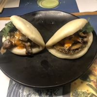  Vegan bao buns  at Wagamama - City Centre in York