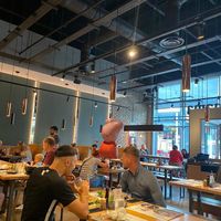 Interior at Wagamama - White Rose in Leeds
