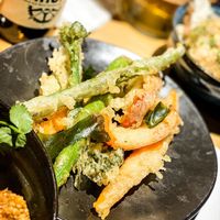 Vegetable tempura at Wagamama in Plymouth