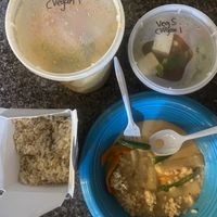 Vegan dishes at Bangkok Thai Cuisine in Oak Bluffs