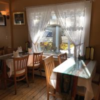 Side Window tables at Bangkok Thai Cuisine in Oak Bluffs