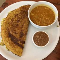 Masala dosa  at Momo in Krakow