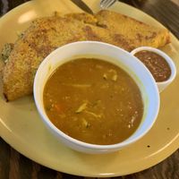 Masala Dosa  at Momo in Krakow