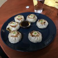 Tibetan dumplings (vegan) at Momo in Krakow