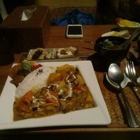 Vegetable curry at Flower Space 花草空間 - HuāCǎo KōngJiān in Hualien