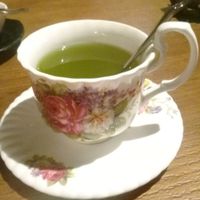 Matcha tea at Flower Space 花草空間 - HuāCǎo KōngJiān in Hualien