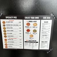 Menu  at 800 Degrees - Shinjuku in Tokyo