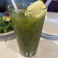 Matcha lemonade   at 800 Degrees - Shinjuku in Tokyo