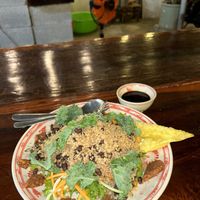 Quinoa black bean salad - really good!  at Lovegan in Binh Thuan