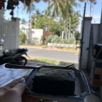 Chocolate cake - amazing!  at Lovegan in Binh Thuan