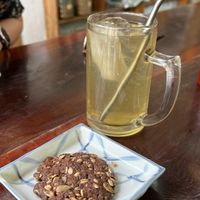Cookie and lime juicee  at Lovegan in Binh Thuan
