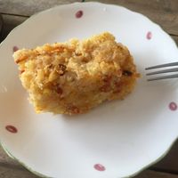 Carrot cake at Lovegan in Binh Thuan