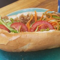 Lentil Banh Mi at Lovegan in Binh Thuan