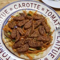 Delicious Hummus Pizza at Lovegan in Binh Thuan