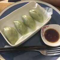 spinach dumplings  at Lovegan in Binh Thuan