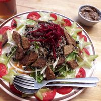 Quinoa Black Bean Salad at Lovegan in Binh Thuan