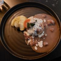 Main: soy bourguignon at Like An Elephant in Lyon