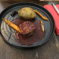 Seitan Steak  at Like An Elephant in Lyon