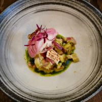 Tartare de radis et chantilly de betterave  at Like An Elephant in Lyon