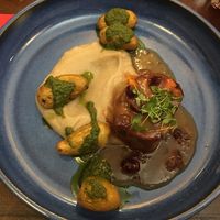 Main dish with Seitan  at Like An Elephant in Lyon