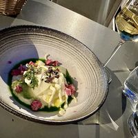 Food so delicious and beautiful I have to share from multiple angles!!!! 💚💚💚  at Like An Elephant in Lyon