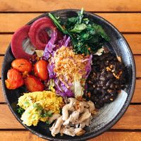 Breakfast bowl at Brew and Breakfast in Da Lat