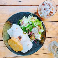 Vegan Burito at Brew and Breakfast in Da Lat