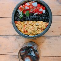 Vegan Bowl at Brew and Breakfast in Da Lat