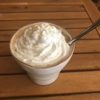 Luxe Hot chocolate (not hot)  at Brew and Breakfast in Da Lat