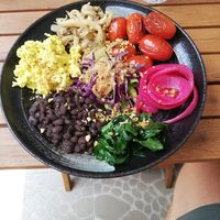 Breakfast bowl at Brew and Breakfast in Da Lat