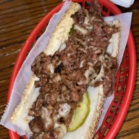 Cheesesteak at Bourbon & Branch in Philadelphia