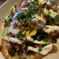 Huevos rancheros   at Bourbon & Branch in Philadelphia