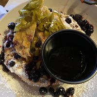 Chick’n and waffles   at Bourbon & Branch in Philadelphia