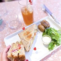 Club sandwich   at Jo and Nana Cakes in Paris