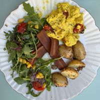 Brunch plate   at Jo and Nana Cakes in Paris