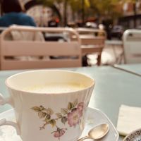 Vegan golden chai  at Jo and Nana Cakes in Paris