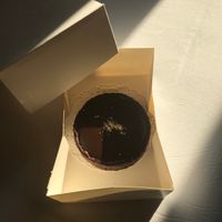 Chocolate praline tart at Jo and Nana Cakes in Paris
