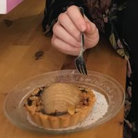 Chocolate pear tarte at Jo and Nana Cakes in Paris