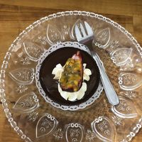 Passion fruit & chocolate torte  at Jo and Nana Cakes in Paris