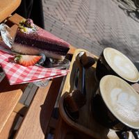 Vegan cheesecake  at Kek in Delft