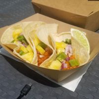 Hawaiian tacos at EatQual in Cocoa